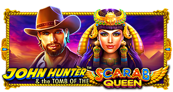 Обкладинка слота John Hunter and the Tomb of the Scarab Queen від Pragmatic Play